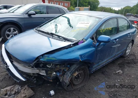 2010 Honda Civic Lx from USA, damaged, VIN 2HGFA1F56AH569157